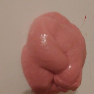Strawberry milk slime